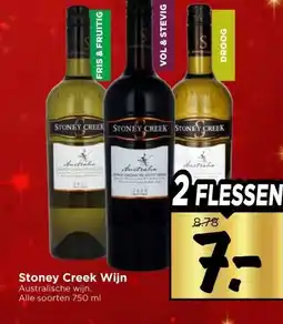Vomar Voordeelmarkt Stoney Creek Wijn aanbieding