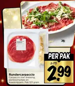 Vomar Voordeelmarkt Rundercarpaccio aanbieding