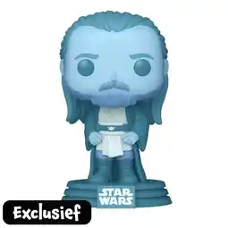 Intertoys Funko Pop! figuur Star Wars Qui-Gon Jinn Force Ghost aanbieding
