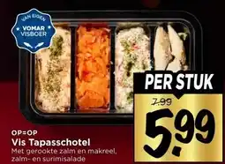 Vomar Voordeelmarkt Vis Tapasschotel aanbieding