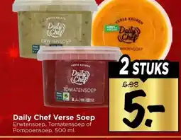 Vomar Voordeelmarkt Daily Chef Verse Soep aanbieding