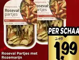 Vomar Voordeelmarkt Roseval Partjes met Rozemarijn aanbieding
