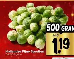 Vomar Voordeelmarkt Hollandse Fijne Spruiten aanbieding