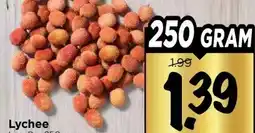 Vomar Voordeelmarkt Lychee aanbieding