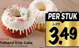 Vomar Voordeelmarkt Tulband Drip Cake aanbieding