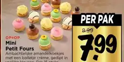 Vomar Voordeelmarkt Mini Petit Fours aanbieding