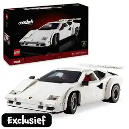 Intertoys LEGO Icons Lamborghini Countach 5000 Quattrovalvole 10337 aanbieding