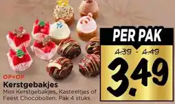 Vomar Voordeelmarkt Kerstgebakjes aanbieding