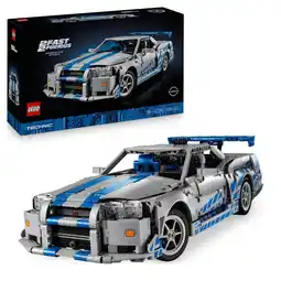 Intertoys LEGO Technic 2 Fast 2 Furious Nissan Skyline GT-R (R34) auto 42210 aanbieding