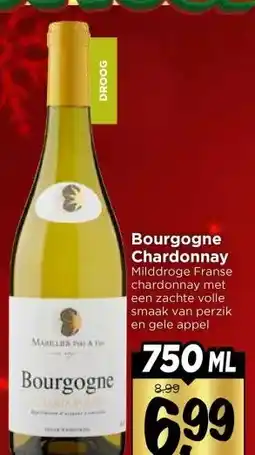 Vomar Voordeelmarkt Bourgogne Chardonnay aanbieding