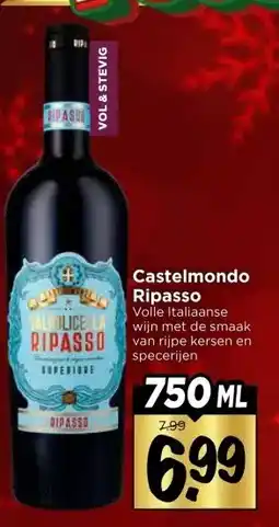 Vomar Voordeelmarkt Castelmondo Ripasso aanbieding