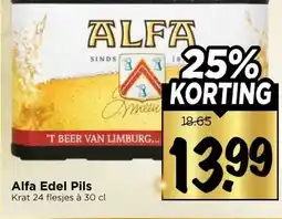 Vomar Voordeelmarkt Alfa Edel Pils aanbieding