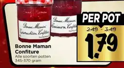 Vomar Voordeelmarkt Bonne Maman Confiture aanbieding