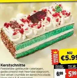 Vomar Voordeelmarkt Kerstschnitte aanbieding