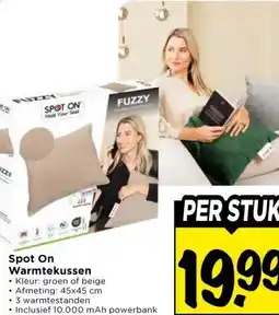 Vomar Voordeelmarkt Spot On Warmtekussen aanbieding