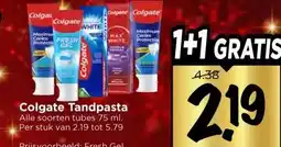 Vomar Voordeelmarkt Colgate Tandpasta aanbieding
