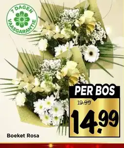 Vomar Voordeelmarkt Boeket Rosa aanbieding