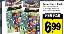 Vomar Voordeelmarkt Super Hero Pack aanbieding
