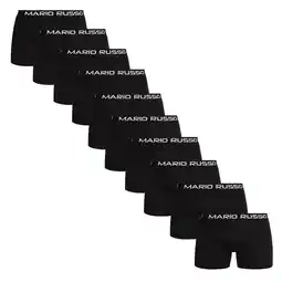 ANWB Mario Russo Heren 10-Pack Basic Boxers Zwart aanbieding
