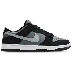 Foot Locker Nike Dunk Sneakers Heren - Zwart - Maat 42 - Leer aanbieding