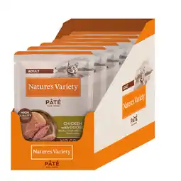 Zooplus Megapack Nature's Variety Original Paté No Grain 24 x 70 g Kattenvoer - Kip en Gans aanbieding