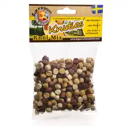 Zooplus Larsson Boerderij Knuties - Voordeelpakket: 3 x 1 Stk. Knöl-Mix (4 Soorten, 150 g) aanbieding