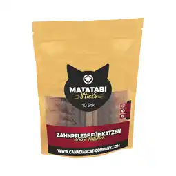 Zooplus Canadian Cat Company Matatabi gebitsverzorging voor katten - Voordeelpakket: 6 x 10 Stuks aanbieding