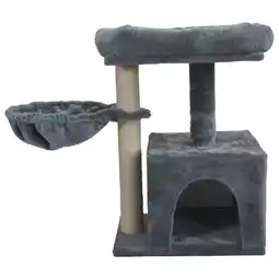 Pets Place Adori Krabpaal Nibbles - Krabpalen - 40x35x60 cm Grijs aanbieding