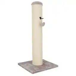 Pets Place Adori Krabpaal Nakita - Krabpalen - 56x56x120 cm Grijs Wit aanbieding