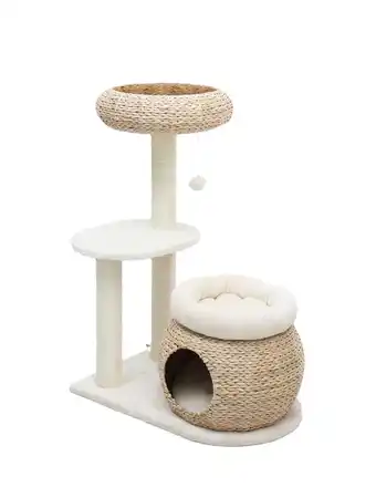 Pets Place Adori Mystic - Krabpalen - 70x45x93 cm Natural Creme aanbieding