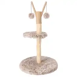 Pets Place Adori Krabpaal Hannah - Krabpalen - 51x51x90 cm Wit Bruin aanbieding