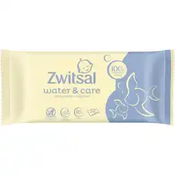 Etos Zwitsal Water & Care Billendoekjes 52 stuks aanbieding