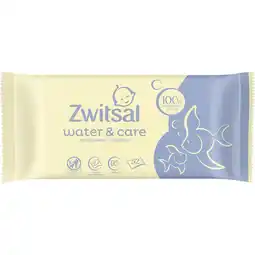 Etos Zwitsal Water & Care Billendoekjes 52 stuks aanbieding