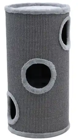 Pets Place Adori Krabton Noa - Krabpalen - 35x35x70 cm Grijs aanbieding