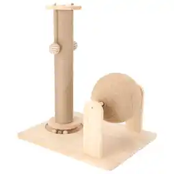 Pets Place Adori Krabspel Koda - Krabpaal - 49x39x56 cm Natural aanbieding