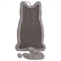 Pets Place Adori Krabmat Kira - Krabplank - 67x31 cm Grijs aanbieding