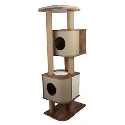 Pets Place Adori Krabpaal Nora - Krabpalen - 59x38x148 cm Multi-Color aanbieding