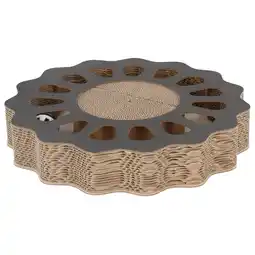 Pets Place Adori Krabspel Bloom - Kattenspeelgoed - 33x33x5.5 cm Zwart aanbieding