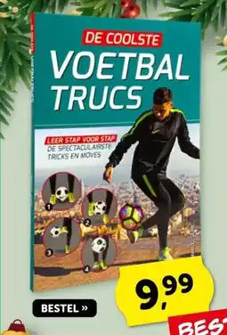 Boekenvoordeel VOETBAL TRUCS aanbieding