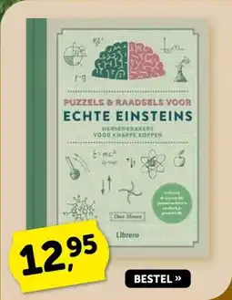 Boekenvoordeel PUZZELS & RAADSELS VOOR ECHTE EINSTEINS aanbieding