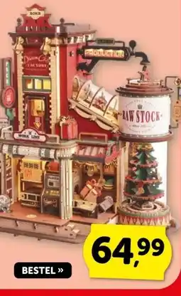 Boekenvoordeel Robotime Dream Gift Factory aanbieding