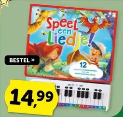 Boekenvoordeel Spee Liedje! aanbieding
