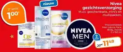 Trekpleister Nivea gezichtsverzorging aanbieding