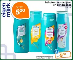 Trekpleister Trekpleister shampoo en conditioner aanbieding