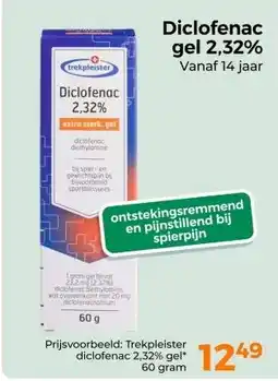 Trekpleister Diclofenac gel 2,32% aanbieding
