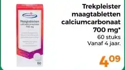 Trekpleister Trekpleister maagtabletten calciumcarbonaat 700 mg aanbieding