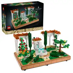 Intertoys LEGO Icons tuin met fontein 10359 aanbieding