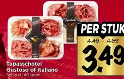 Vomar Voordeelmarkt Tapasschotel Gustoso of Italiano aanbieding