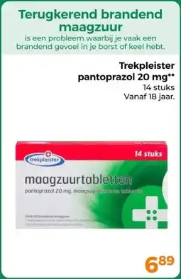 Trekpleister Trekpleister pantoprazol 20 mg aanbieding