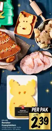 Vomar Voordeelmarkt Rendier Kaasplakken aanbieding